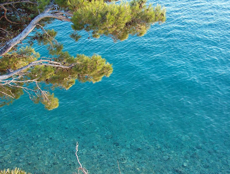 Lazurowe wybrzeże Chorwacji
